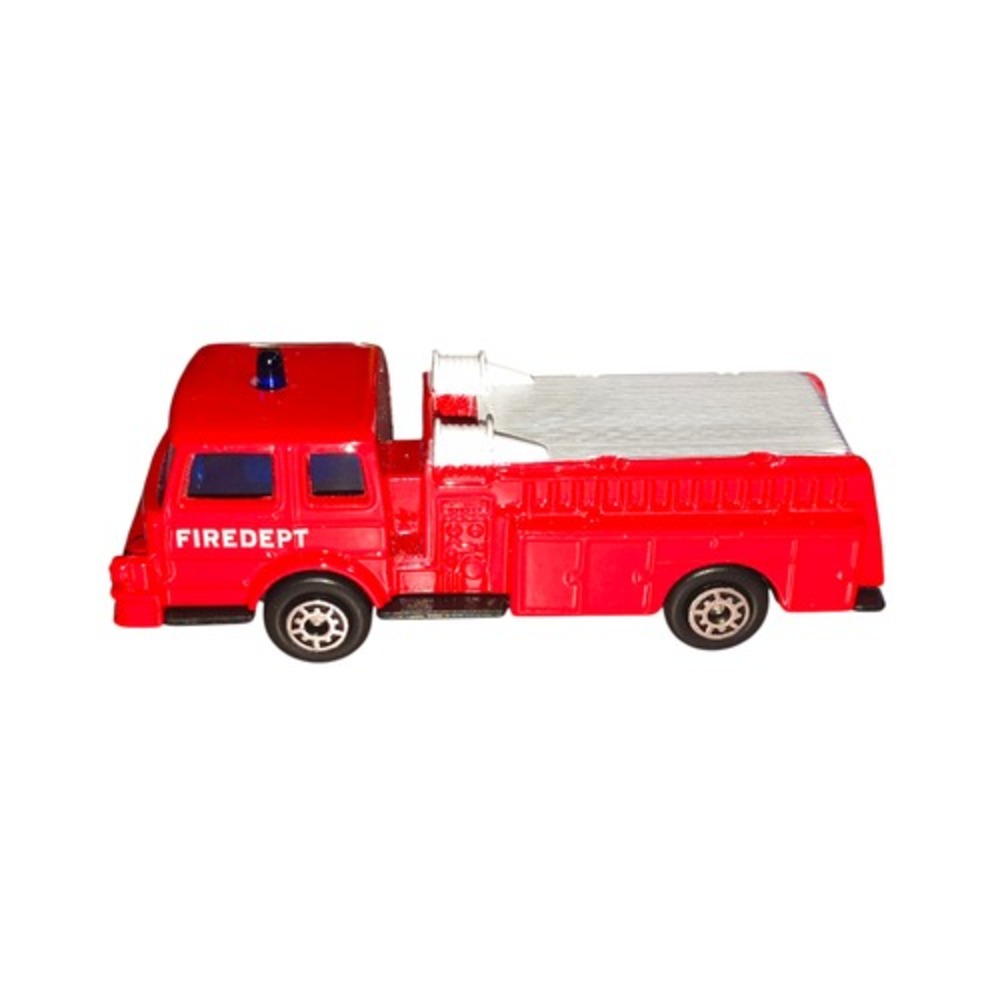 Maisto Denver Pumper Fire Truck Red 1/64 Scale Diecast